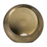 Waxinelichthouder brons - klein - 16x15x7.5 cm