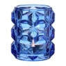 Waxinelichthouder bollen glas - diverse varianten - ø7.8x9.3 cm