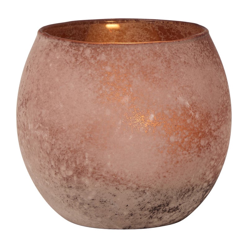 Waxinelichthouder - ø8x7 cm  - diverse varianten
