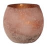 Waxinelichthouder - ø8x7 cm  - diverse varianten