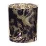 Waxinelichthouder animal groot - multikleur - ø8x9 cm