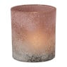 Waxinelichthouder faded klein - roze - ø8x9 cm