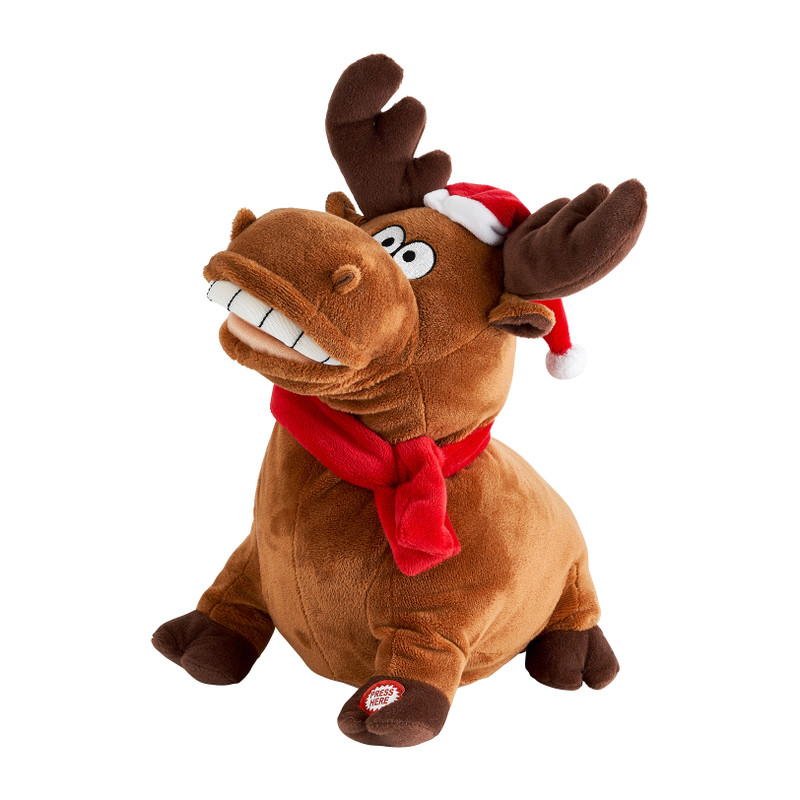 Rendier - zingend - 25 cm hoog