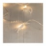 Kerstverlichting veren - 10 led lampjes - 40 cm