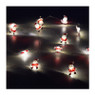 Kerstverlichting kerstman - warm wit - 20 lampjes - 2.2 meter