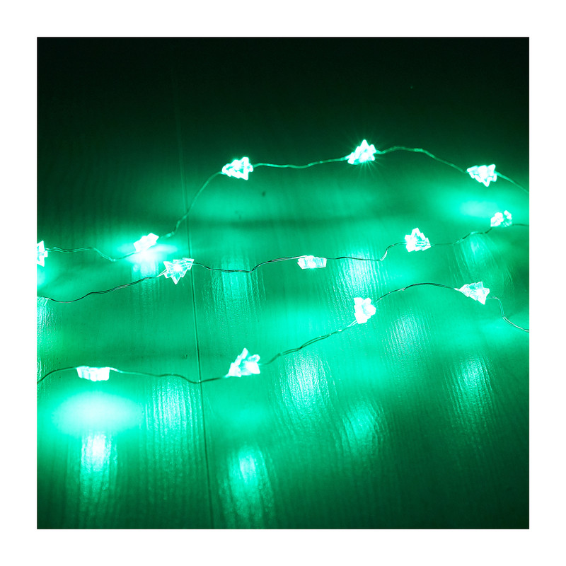 Kerstverlichting boom - groen - 20 lampjes - 1.25 meter