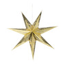 Kerstster LED - papier - diverse varianten - 60 cm