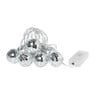 Lichtslinger met discoballen - 10 LED - 165 cm