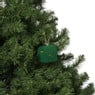 Kersthanger brievenbus - groen - 6.5x6x4.5 cm