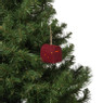 Kersthanger brievenbus - roze - 6.5x6x4.5 cm