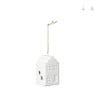 LED kersthuisje wit  - 7.5x4.5x4.5 cm - diverse varianten