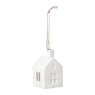 LED kersthuisje wit  - 7.5x4.5x4.5 cm - diverse varianten