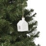 LED kersthuisje wit  - 7.5x4.5x4.5 cm - diverse varianten
