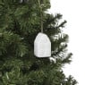LED kersthuisje wit  - 7.5x4.5x4.5 cm - diverse varianten