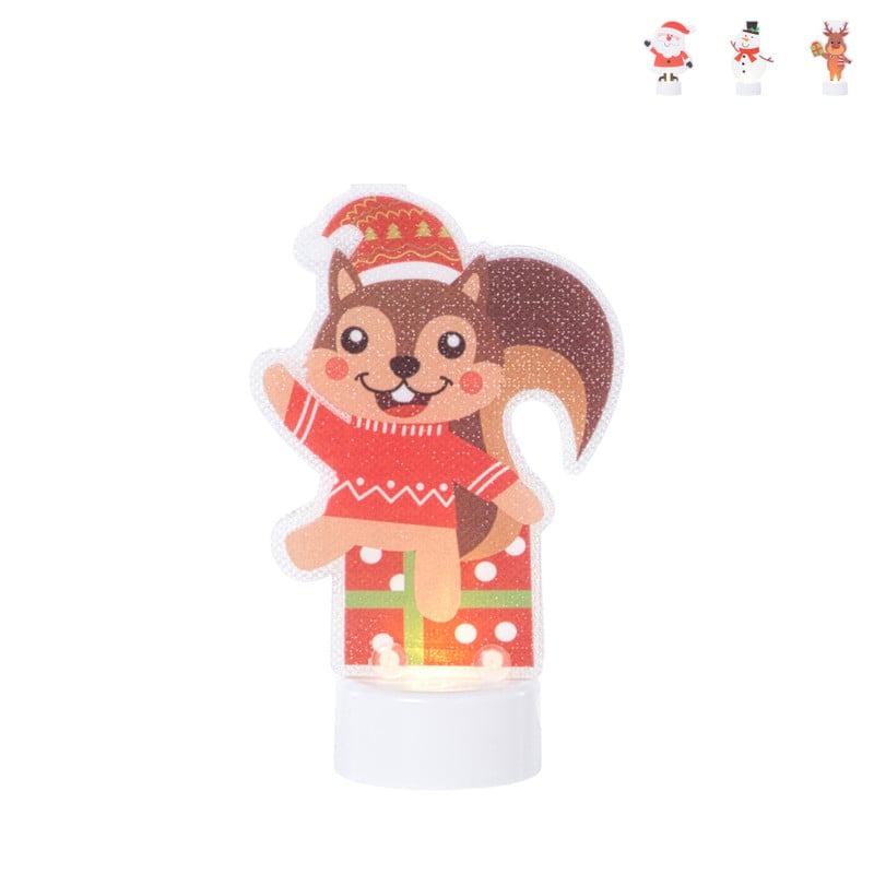 Kerst waxinelichtje - 6.5 cm - diverse varianten