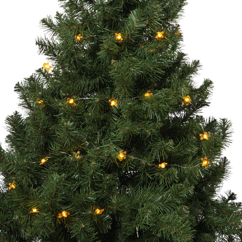 Kerst lichtslinger met gingerbread mannetjes - bruin - 1.9 meter