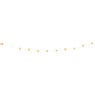 Kerst lichtslinger met gingerbread mannetjes - bruin - 1.9 meter