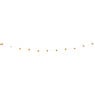 Kerst lichtslinger met gingerbread mannetjes - bruin - 1.9 meter