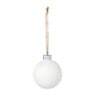 Kerstbal LED figuurtjes - wit