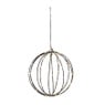 Kerstverlichting hangende kerstbal - warm wit - ø25 cm