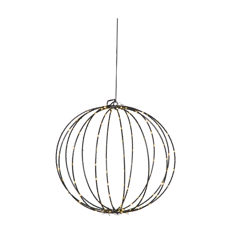 Kerstverlichting hangende kerstbal - warm wit - ø35 cm