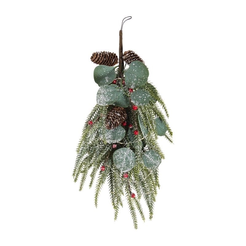 Kerstdecoratie tak - groen - 50 cm