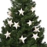 Kerst lichtslinger met sterren - wit - 1.35 meter