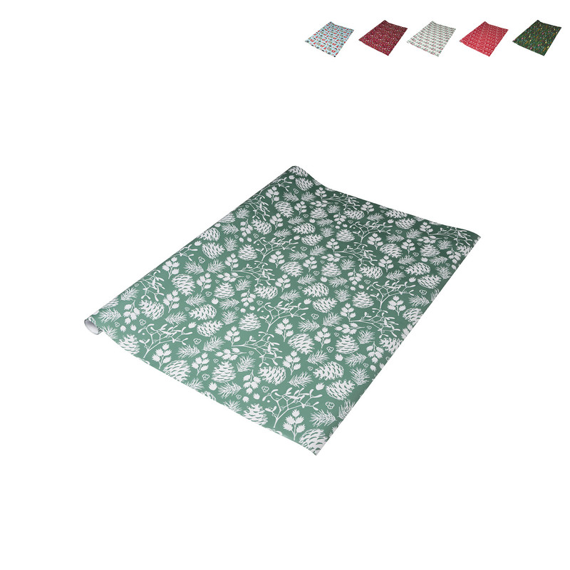 Kerst inpakpapier - diverse varianten - 70x200 cm 