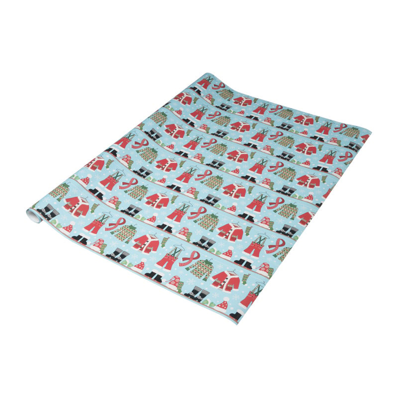 Kerst inpakpapier - diverse varianten - 70x200 cm 
