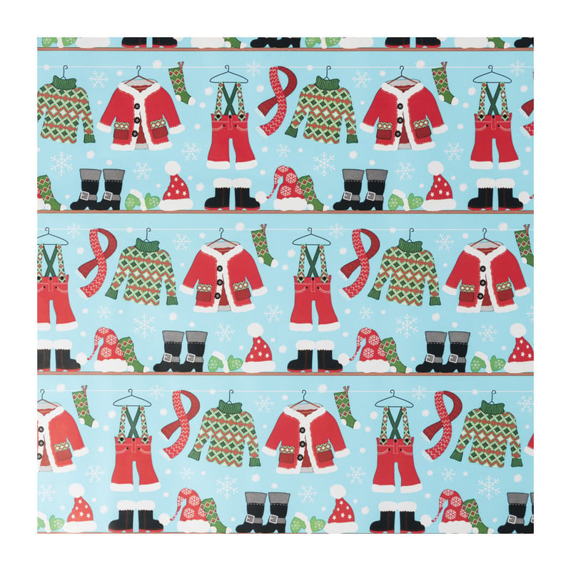 Kerst inpakpapier - diverse varianten - 70x200 cm 
