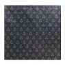 Kerst inpakpapier kerstboom - zwart - 70x200 cm