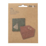 Kerst cadeaulabels mix - set van 12