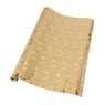 Kerst inpakpapier hotstamp - inclusief tags - 70x10.5x3.5 cm