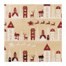 Kerst inpakpapier hotstamp - inclusief tags - 70x10.5x3.5 cm