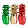 Lint en strik - groen/rood/goud - set van 12