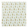 Kerst inpakpapier boompjes - multikleur - 70x200 cm