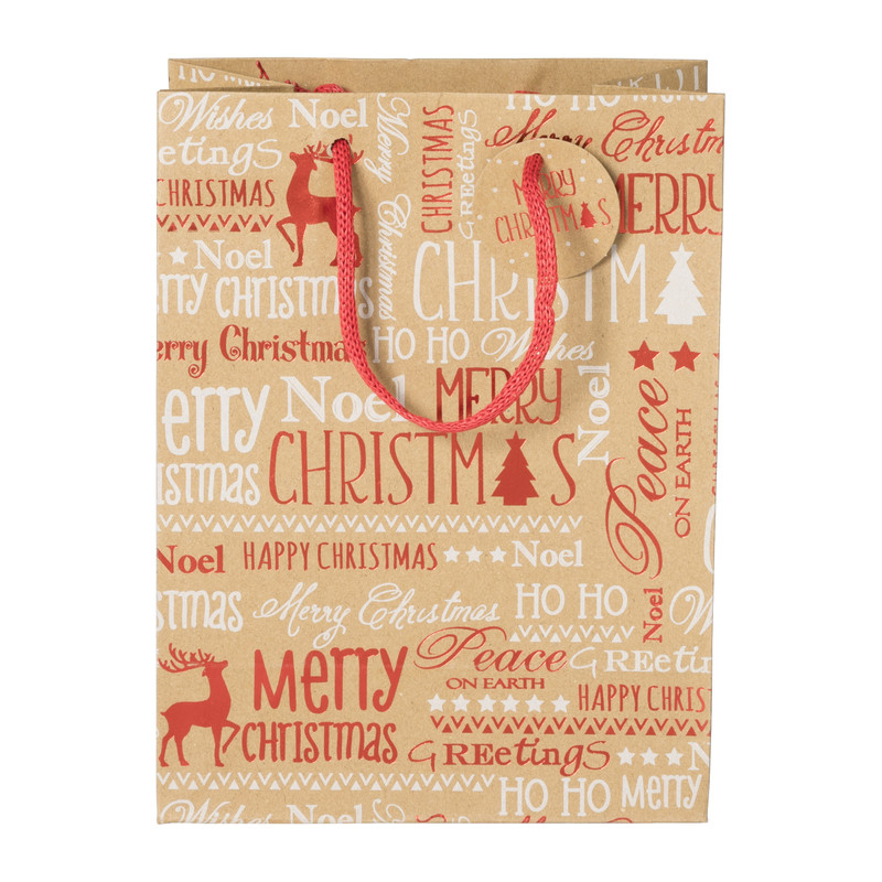Cadeautas M - diverse varianten - 22.9x17.5x9.8 cm