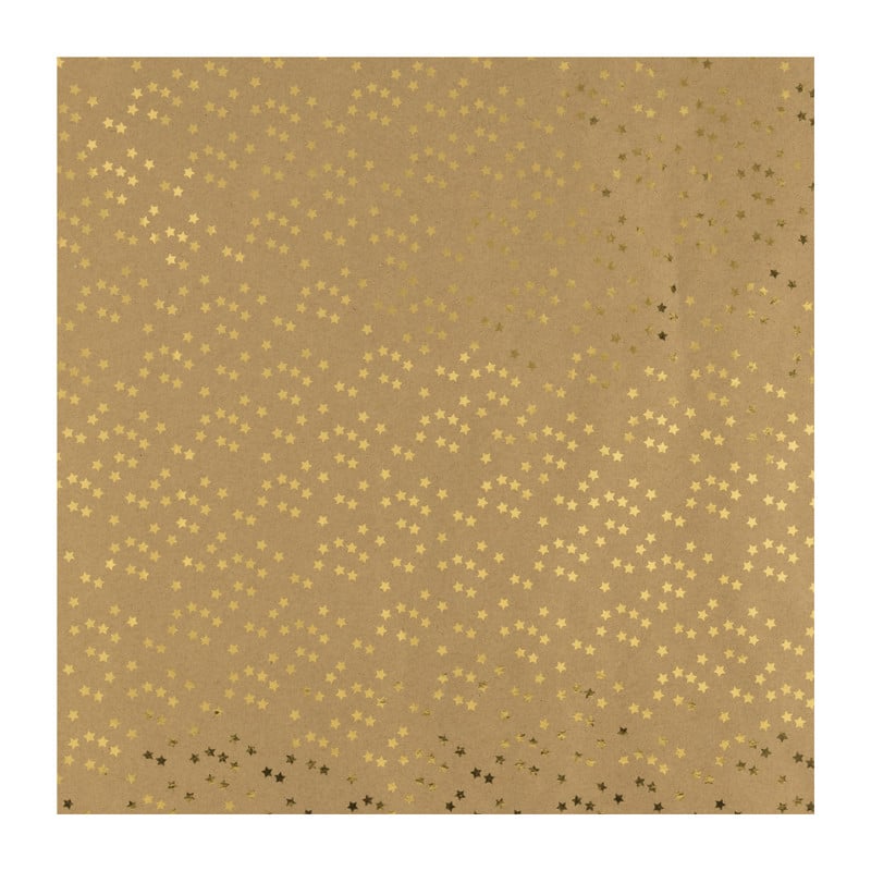 Kerstpapier hotstamp - diverse varianten - set van 2