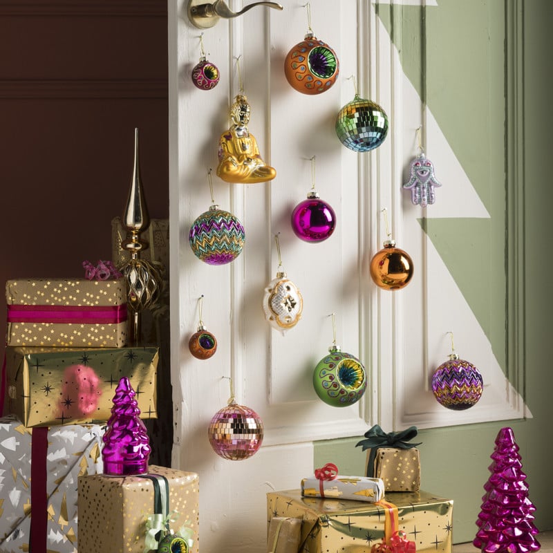 Kerstpapier hotstamp - diverse varianten - set van 2
