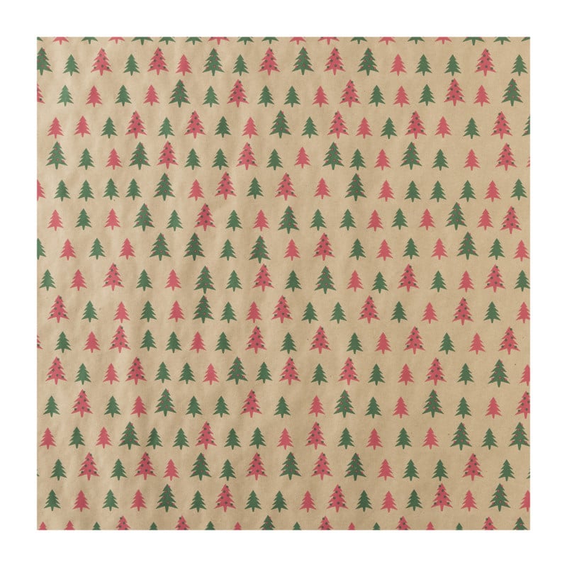 Kerstpapier kraft - diverse varianten - 200x70 cm
