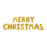 Folieballonnen merry christmas - 45 cm - diverse varianten