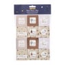 Kerstcadeau tags - roze - set van 24