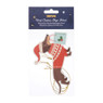 Kerstcadeau tags - teckel - set van 4