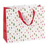 Cadeautas holly jolly maat L - diverse varianten