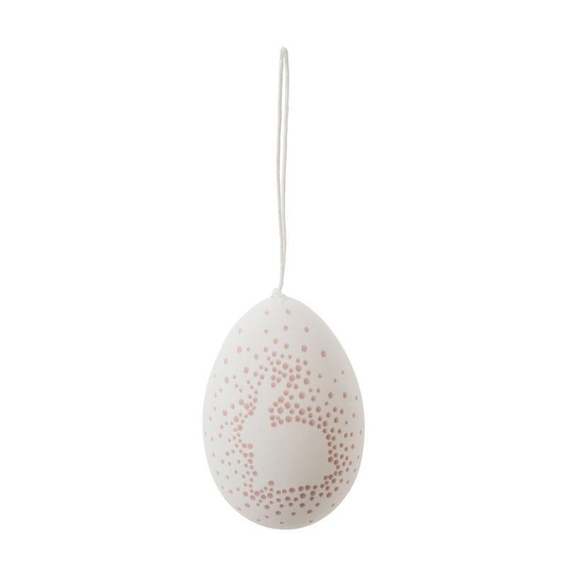 Ei hanger - wit/roze
