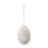 Ei hanger - wit/roze