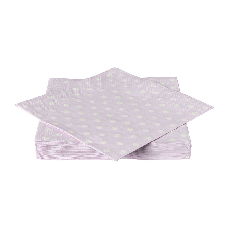 Servetten dots - lila