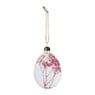 Paashanger ei plat droogbloem - diverse kleuren - 12x8x3 cm