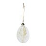 Paashanger ei plat droogbloem - diverse kleuren - 12x8x3 cm