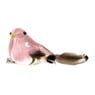 Vogel op clip - diverse kleuren - 12x5.5x3.5 cm
